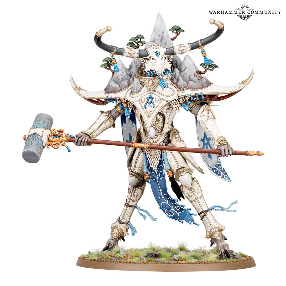 Age of Sigmar The Stoneheart King Warhammer Lumineth Realm-Lords Avalenor 